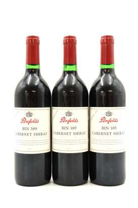 (3) 1998 Penfolds Bin 389 Cabernet - Shiraz, South Australia [JO96]