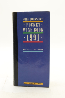 (1) Hugh Johnson's Pocket wine book by Hugh Johnson 1991 Edition (Revised and Updated)