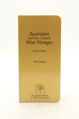 (1) Australian Wine Vintages Seventh Edition 1981 Robin Bradley Signed Benson & Hedges