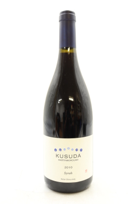 (1) 2010 Kusuda Syrah, Martinborough