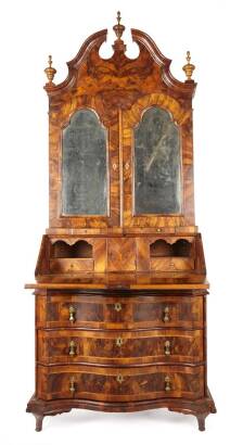 An 18th Century Bureau Bookcase