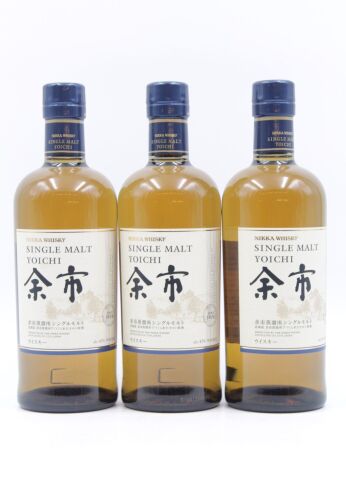 (3) Nikka Yoichi Single Malt Japanese Whisky, Hokkaido