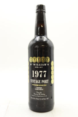 (1) 1977 McWilliam's Vintage Port, Australia