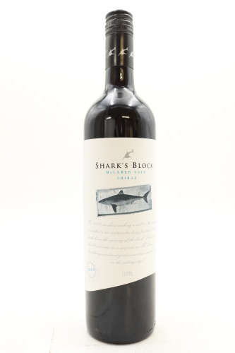 (1) 2014 Shark's Block Shiraz, McLaren Vale