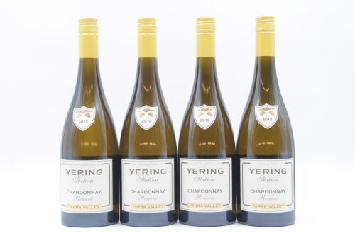 *(4) 2012 Yering Station Reserve Chardonnay, Yarra Valley