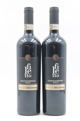 *(2) 2016 Poggio Nicchiaia Filetto Chianti Superiore