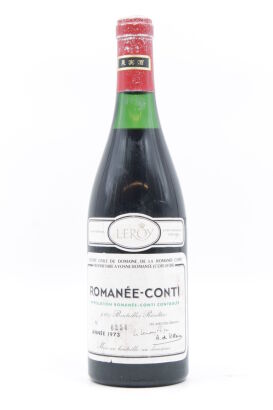 (1) 1973 Domaine de la Romanee-Conti Romanee-Conti Grand Cru, Cote de Nuits