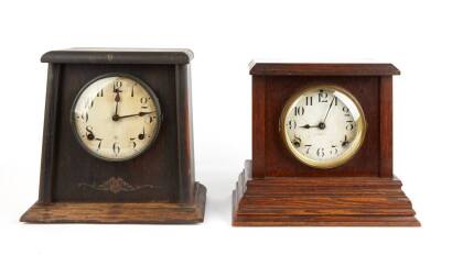 Two Vintage American Mantel Clocks, c.1900