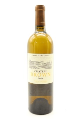 (1) 2014 Chateau Brown Blanc, Pessac-Leognan [JR16.5]