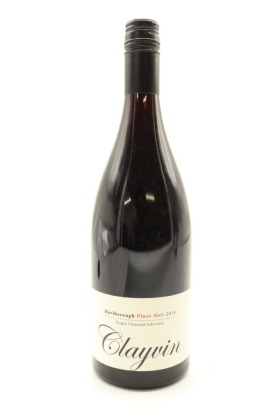 (1) 2014 Giesen 'Clayvin' Single Vineyard Selection Pinot Noir, Marlborough