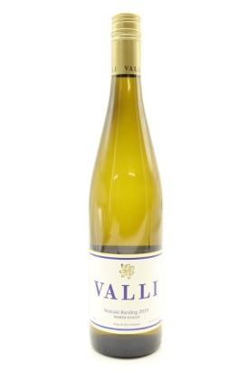 (1) 2019 Valli Riesling, Waitaki