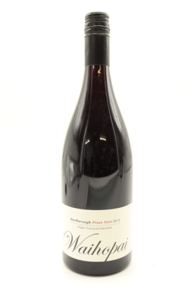 (1) 2014 Giesen Single Vineyard Waihopai Pinot Noir, Marlborough [JR17]