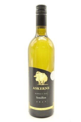 (1) 2017 Askerne Estate Semillon, Hawke's Bay