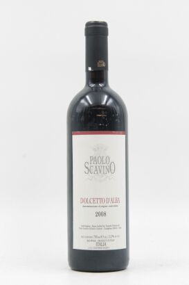 (1) 2008 Paolo Scavino Dolcetto D'Alba, Piedmont