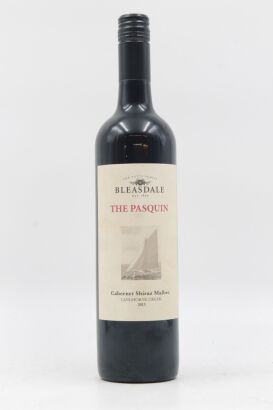 (1) 2013 Bleasdale The Pasquin Cabernet Shiraz Malbec, Langhorne Creek