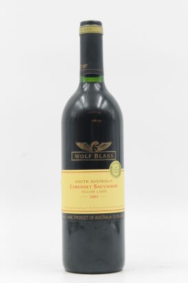 (1) 2001 Wolf Blass Yellow Label Cabernet Sauvignon, South Australia