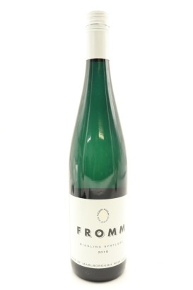 (1) 2019 Fromm Riesling Spatlese, Marlborough