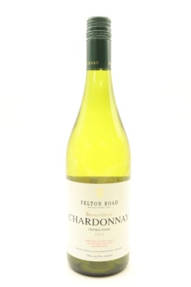 (1) 2018 Felton Road Bannockburn Chardonnay, Central Otago [JR16.5]