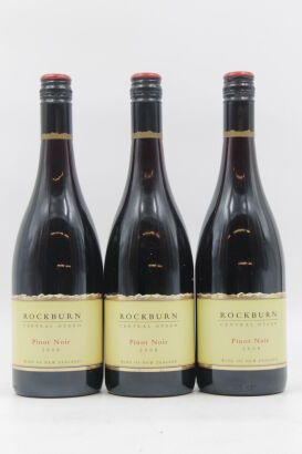 (3) 2008 Rockburn Pinot Noir, Central Otago