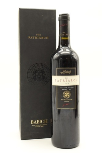 (1) 2015 Babich Wines The Patriarch, Gimblett Gravels [JR16] (GB)