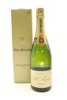 (1) 2012 Pol Roger Blanc de Blancs Brut, Champagne [JR17.5]