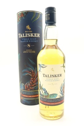 (1) Talisker Natural Cask Strength Special Release 8 Year Old Single Malt Scotch Whisky, 57.9% ABV