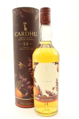 (1) Cardhu 14 Year Old Natural Cask Strength Special Release 2019 Single Malt Scotch Whisky, 55% ABV