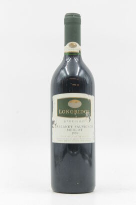 (1) 1996 Longridge Cabernet Merlot, Hawkes Bay