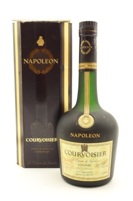 (1) Courvoisier Napoleon Cognac, Aisan Import, Circa 1970s, 1000ml