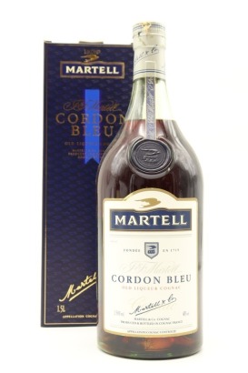 (1) Martell Cordon Bleu Cognac, France, 1500ml, Circa 1990s (GB)