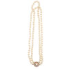 18ct Double Strand Pearl Necklace