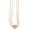 18ct Double Strand Pearl Necklace - 2