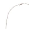 18ct White Gold Diamond Necklace - 2