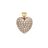 18ct Diamond Pavé Heart Pendant