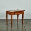 A Small Kauri Table With Drawer - 2