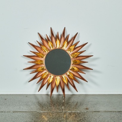 A Large Copper Starburst Mirror