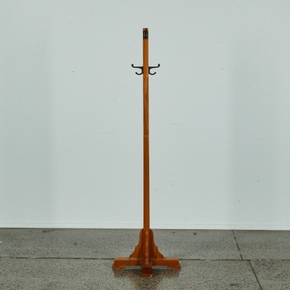 A Vintage Rimu Coat Stand