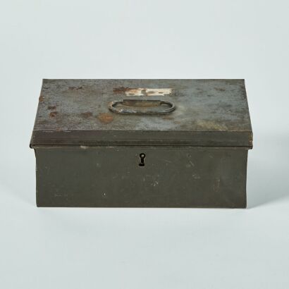 A Metal Cash Box