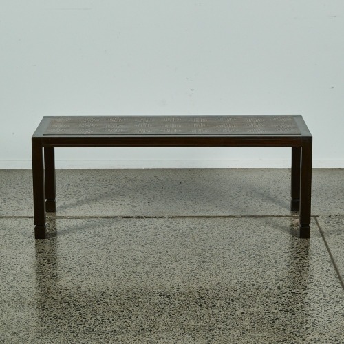A Danske Mobler Retro Mahogany Coffee Table