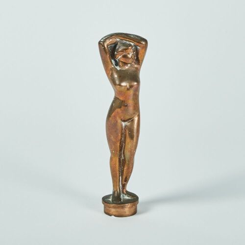 A Small Bronze Figurine