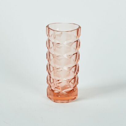 A Windsor Rubis Glass Vase By Jg Durand For Luminary France 1960s