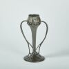 An Art Nouveau Pewter Vase