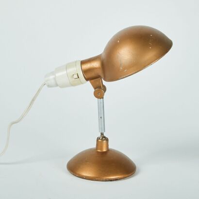 A Mid Century Industrial Travel Lamp