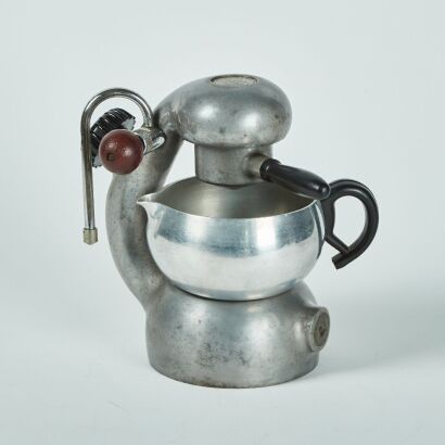 A Mid-Century Atomic Coffee Maker, Brevetted Robbiati Milano Italy