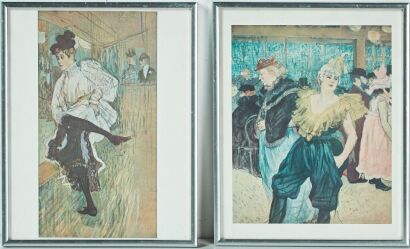 A Pair Of Henri De Toulouse-Lautrec Prints