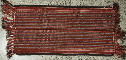 A Handwoven Iranian Traveler's Rug
