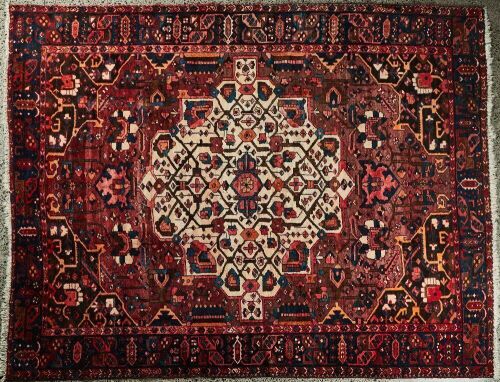 A Handwoven Large Iranian Rug