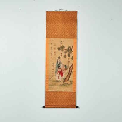 A Chinese figure painting