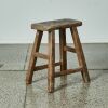 A Rustic Wooden Stool