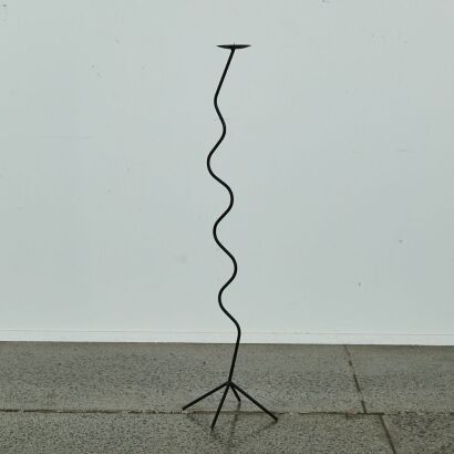 A Tall Wiggly Candle Holder